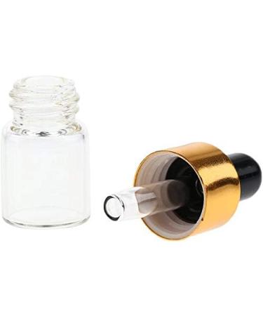 Pack of 20 2ml Clear Glass Bottles with Dropper Pipettes - Buy Online on GoSupps.com