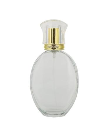 SCOLAND 50ML Glass Refillable Perfume Spray Bottle Empty Liquid Perfume Atomizer Dispenser Bottle (ellipse)