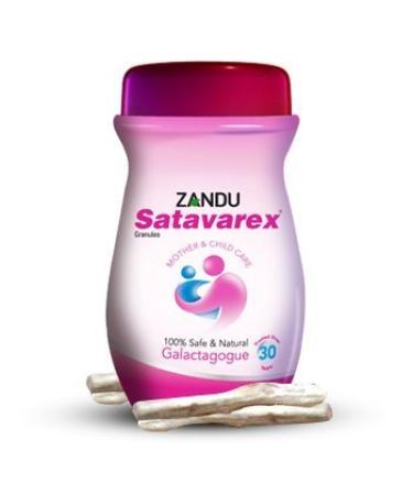 2 x Satavarex Granules (The Time Tested Natural Galactagogue) by Zandu