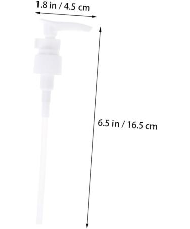 STOBAZA 45 Pcs Bottle Dispenser Lotion Replacement Pump Soaps Emulsion Pump Press Accessories Pp Nozzle 5X16.5cmx3pcs Whitex3pcs - Buy Online on GoSupps.com
