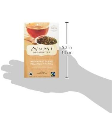 Numi Organic Tea Breakfast Blend Black Tea 18 Count - Buy Online on GoSupps.com
