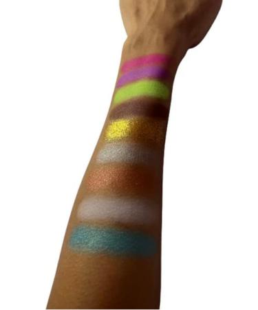 Pop Of Color Eyeshadow Palette with Mirror | Easy On-the-Go Makeup | International Shipping - Buy Online on GoSupps.com