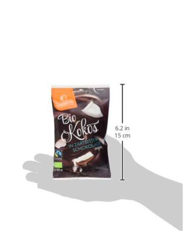Buy Landgarten Vegan Organic Coconut in Dark Chocolate - 50g Pack | Delicious & Guilt-Free Treat - Buy Online on GoSupps.com
