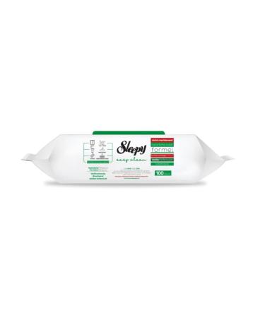 Sleepy Easy Clean Surface Cleaning Cloths 6 Pack of 600 White Sheets with Soap Additive Best for International Shipping - Buy Online on GoSupps.com