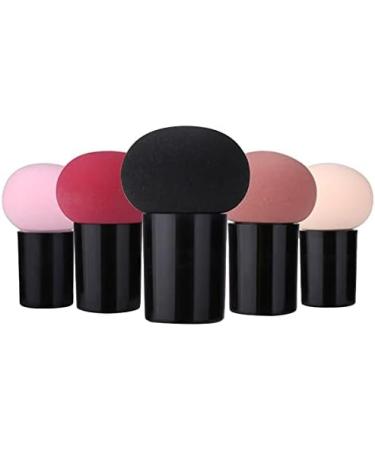 Makeup Sponge 9 Colors Professional Makeup Foundation Blush Sponge Cosmetic Puffs Make-up Puffs Mushroom Beauty Tools for Make Up Dry Wet Use Makeup Sponge Holder(5) - Buy Online on GoSupps.com