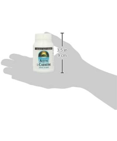 Source Naturals Acetyl L-Carnitine 500 mg - 60 Tablets - Boost Energy & Cognitive Function - Buy Online on GoSupps.com
