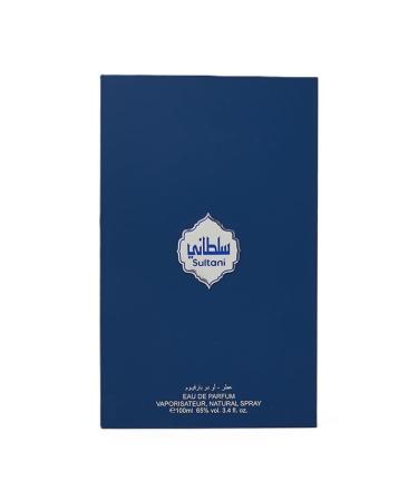 Arabian Oud SULTANI 100 ml | Eau de Parfum for Him | Bergamot Iris flower Musk 3.4 Fl Oz (Pack of 1) - Buy Online on GoSupps.com