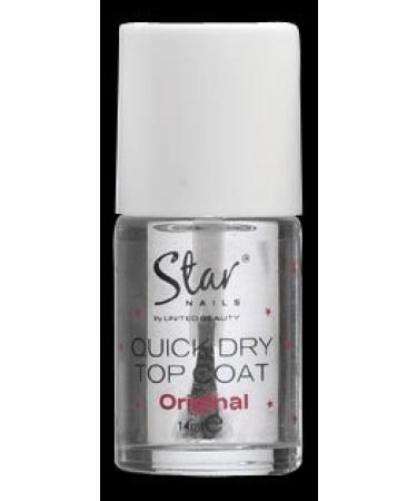 Air Dry Nail Top Coat Quick Dry High Shine Nail Polish Top Coat Star Nails 14ml!