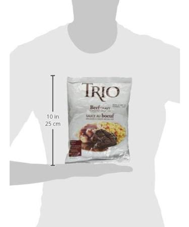 TRIO Beef Gravy Fat-free Cholesterol Free Instant Gravy Mix 490g - Buy Online on GoSupps.com