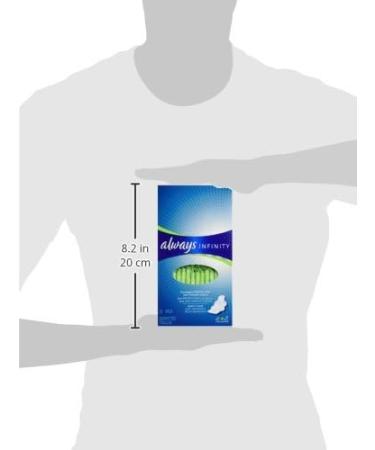 Always Infinity Size 2 Heavy Flow Pads with Wings 32 Count - Unscented, Pack of 1 - Buy Online on GoSupps.com