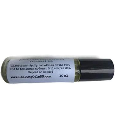PCOS Essential Oil Roll-on Blend 10ml | 100% Therapeutic Grade for Polycystic Ovarian Syndrome Relief - Buy Online on GoSupps.com