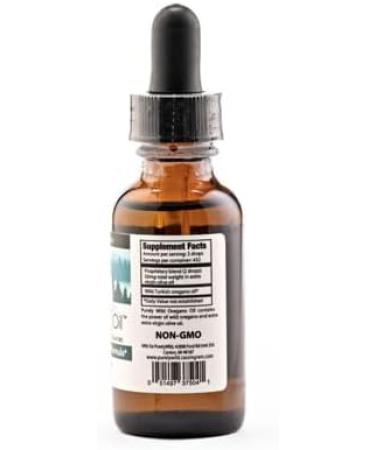 PURELY WILD Dr. Cass Ingram's Extra Power Oregano Oil from Mediterranean Sources Immune Support Supplement Oil of Oregano Drops Non-GMO Wild-Harvested 432 Servings 1 fl oz - Buy Online on GoSupps.com