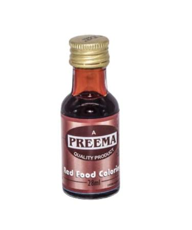 Preema Red Liquid Food Colouring 28ml