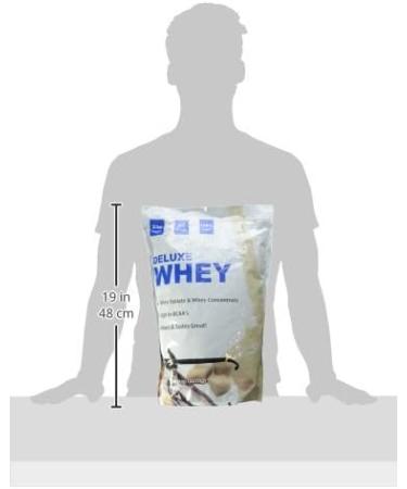 Deluxe Vanilla Whey Protein Supplement - 5 Pound - Premium Quality for Muscle Growth & Recovery - International Shipping Available - Buy Online on GoSupps.com