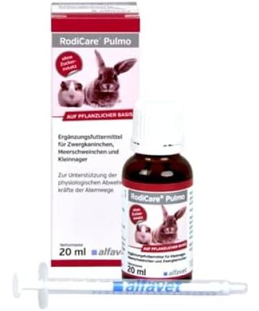 Alfavet Rodicare Pulmo 3 Pack | 3 x 20ml | Airway Support Supplement for Guinea Pigs & Small Rodents - Buy Online on GoSupps.com
