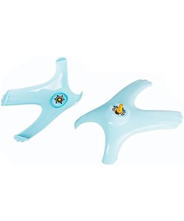 SZMYLED Blue Plastic Exercise Wheel for Small Animals - Silent Spinner for Hamsters & Hedgehogs, 18x18x11cm - Buy Online on GoSupps.com