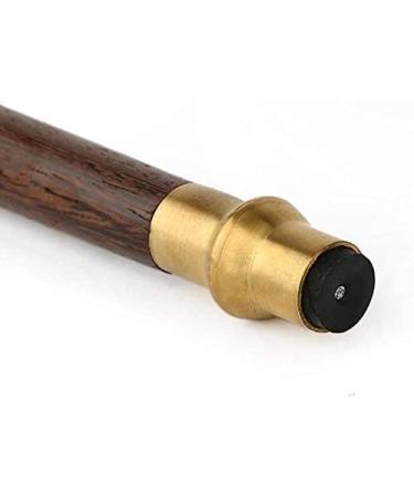 Chicken Winged Wooden Round-Head Walking Stick Solid Wood Mahogany Civilization Stick The Gifts for The Elderly 86 cm -11.19 Selfless dedication - Buy Online on GoSupps.com