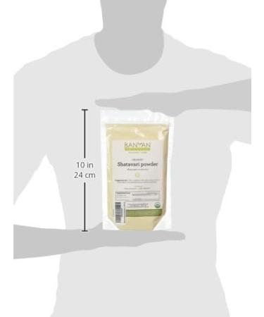Organic Shatavari Powder - Ayurvedic Herb for Hormonal Balance & Vitality | 1/2lb Non-GMO Vegan Powder - Banyan Botanicals - Buy Online on GoSupps.com