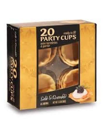 Sable & Rosenfeld Party Cups (1 Pack of 20 Cups)
