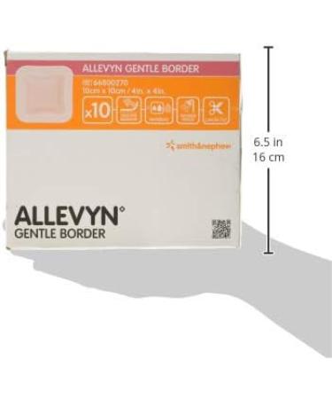 ALLEVYN Gentle Border Dressing 10cm x 10cm & 10cm x 20cm (Pack of 10) - Buy Online on GoSupps.com