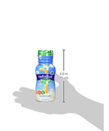 Pediasure Grow & Gain with Fiber Nutrition Shake - Vanilla 8 fl oz - Buy Online on GoSupps.com