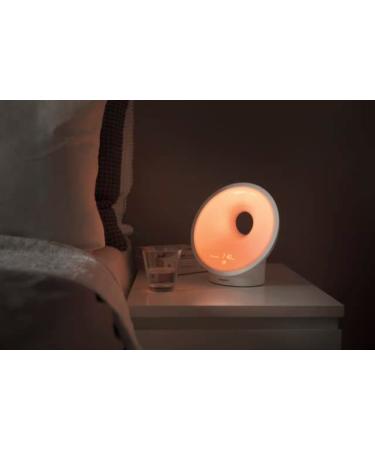 PHILIPS SmartSleep Wake-Up Light with Simulated Sunrise & Sunset | Multiple Lights & Sounds for Relaxation | HF3650/60 - Buy Online on GoSupps.com