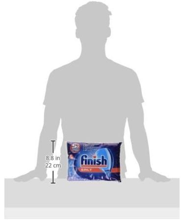 Finish Dishwasher Salt 5 kg - Unscented | Pack of 1 | Effective Water Softener - Buy Online on GoSupps.com
