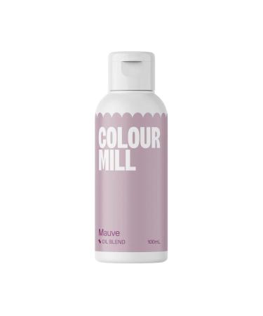 Colour Mill Food Colouring - Mauve Food Colouring 100ml - Perfect for Cake Baking - Premium Oil Based Edible Food Colouring Liquid - Vegan Food Colouring - Gluten Free