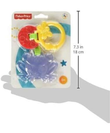 Fisher Friendly Frog Teether - Safe & Fun Teething Toy for Babies | International Shipping - Buy Online on GoSupps.com