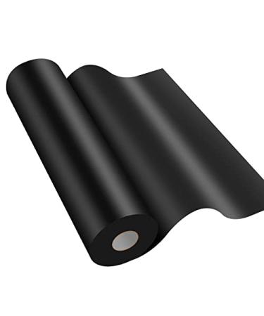 12" x 10ft Heat Transfer Vinyl HTV Rolls Black, Sooez HTV Vinyl for T-Shirt, Iron on Vinyl for Cricut & Silhouette Cameo, Easy to Cut & Weed for DIY Heat Vinyl Design Black 12" x 10ft - Buy Online on GoSupps.com
