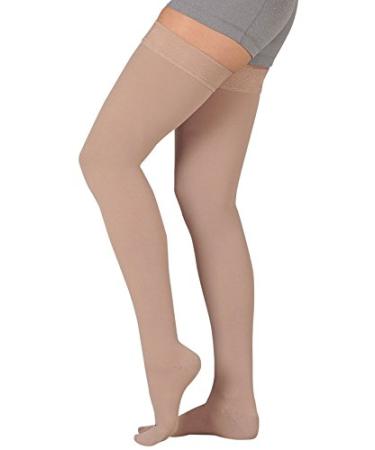 Juzo Soft 2000 15-20mmhg Thigh-High Closed Toe Compression Sock