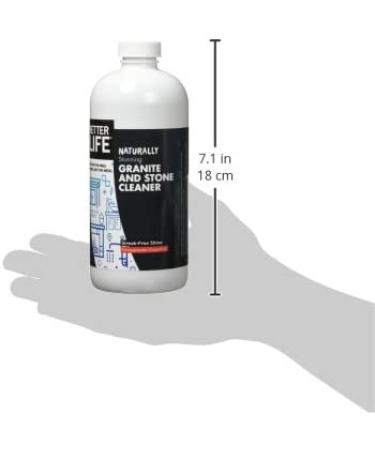 Better Life Natural Granite & Stone Cleaner - Pomegranate Grapefruit 16oz (Pack of 2) - Buy Online on GoSupps.com