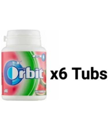 WRIGLEY'S ORBIT WATERMELON 6 46 Chewing Gum Clean And Fresh Delicious And Tasty - Buy Online on GoSupps.com