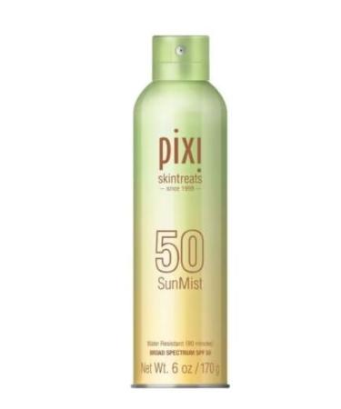 Pixi SkinTreats 50 SunMist Water Resistant SPF 50 6 oz. Water Resistant