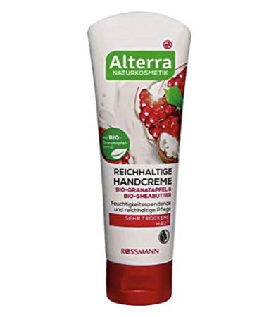 Alterra Rich Hand Cream Organic Pomegranate & Organic Shea Butter 75 ml