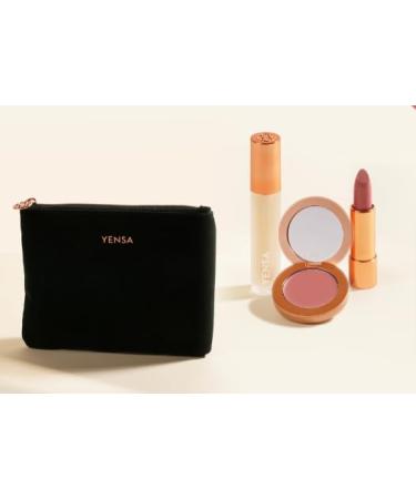YENSA Yosemite Cosmetics SuperOils Lipstick and Blush Set in Nude