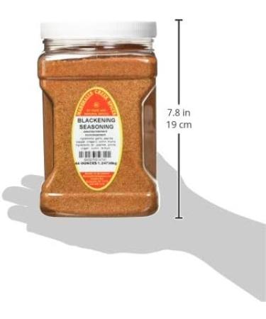 Marshalls Creek Spices Family Size Marshalls Creek Kosher Spices Blackening Seasoning No Salt 44 ounces - Buy Online on GoSupps.com