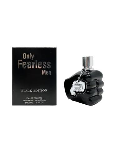 Only Fearless for Men (FC) Woody Spicy fragrance for men. Eau de Parfum 3.4 Fl. Oz. - Buy Online on GoSupps.com