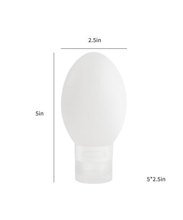 Silicone Travel Bottles - Leak Proof Squeezable Refillable Toiletries | Deluxe Travel Accessories for International Shipping - Buy Online on GoSupps.com