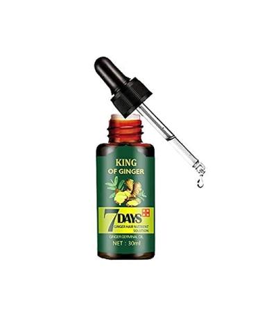 Hair Regrowth Serum - 7 Day Ginger Essential Oil Treatment for Men & Women | 30ml (2 Pack) - Boost Hair Growth & Reduce Hair Loss - Buy Online on GoSupps.com