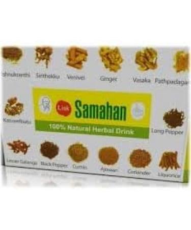 Ceylon Samahan Tea - Ayurvedic Herbal Remedy for Cold & Related Symptoms - 4g x 50 Sachets - Buy Online on GoSupps.com