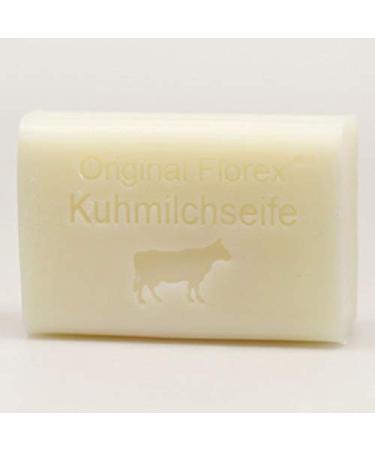 Florex Florex Sheep Milk Soap - Cow Milk - Premium Ingredients - Highly Moisturising Creamy Foam - 100g