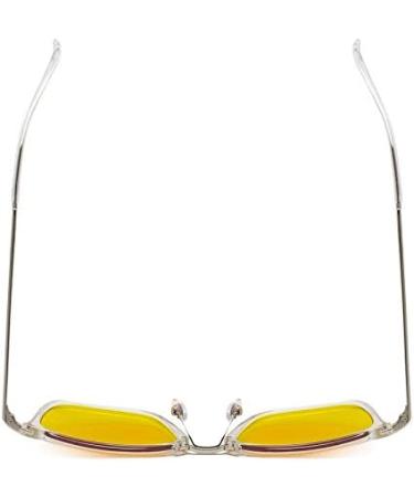 Eyekepper Classic Blue Blocking Reading Glasses - Dark Orange Lens Anti-Reflective Coating +0.00 Transparent - Shop Now for International Shipping - Buy Online on GoSupps.com