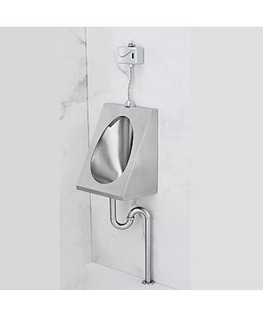 Inodoro moderno para ba o de Acero inoxidable 304 port til para Hombres inodoro p blico de inducci n con drenaje montado en la pared inodoro cuadrado montado en la pared alta eficiencia B6 - Buy Online on GoSupps.com