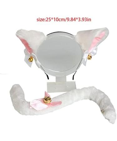 AJTUTUS Cartoon Ears Shape Hairband with Decor Cosplay Animals Tail Accessories for Women Girls Kid Party Headband - Buy Online on GoSupps.com