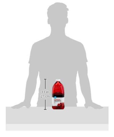 Happy Belly Cranberry Juice 64oz - Amazon Brand from Concentrate - Buy Online on GoSupps.com