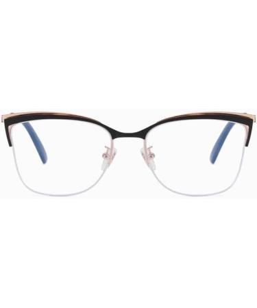 Shop Stylish Oversized Blue Light Blocking Reading Glasses - Fatigue Relief Cat-Eye Design +300 Black for Computer Use - Buy Online on GoSupps.com