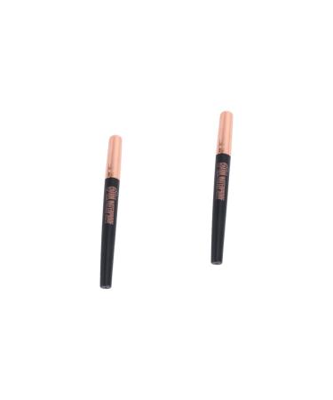 Mipcase 2pcs Cool Female for Eyeliner Woman Tool Pen Makeup Lady Sweat-resistant Waterproof 1 count (Pack of 1) As Shownx2pcs