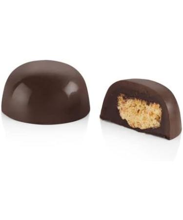 Venchi - Italian Desserts Collection - Dark BacioDiDama in 1 kg bag - Chocolate with a crispy biscuit of Piedmont PGI hazelnuts 1 kg - Gluten free - Buy Online on GoSupps.com