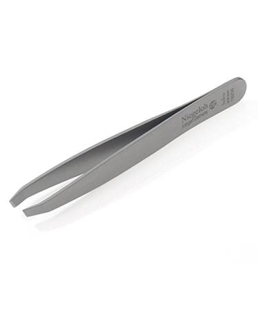 Stainless Steel Toplnox Oblique Tweezers. Made by Niegeloh in Solingen  Germany by Niegeloh